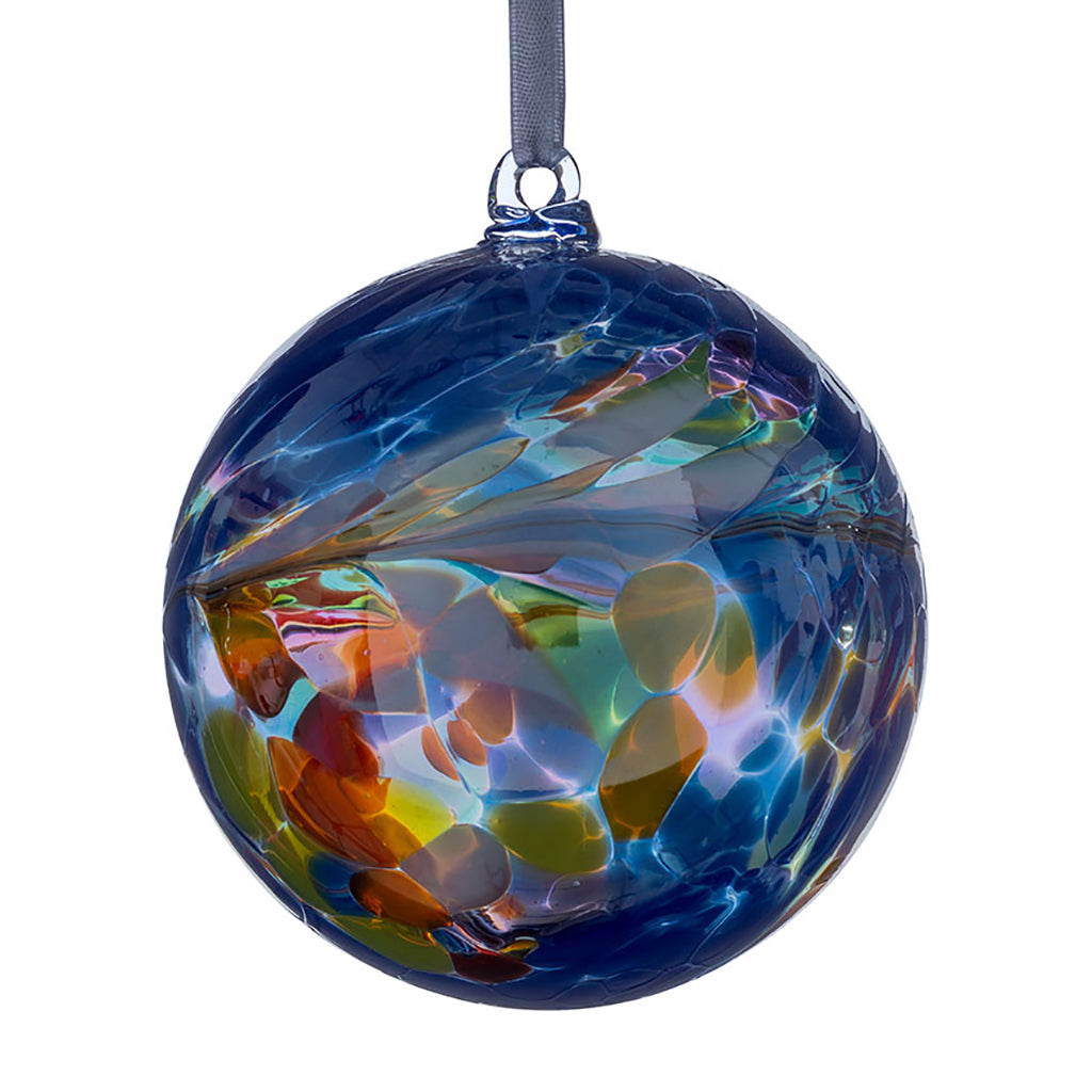 10cm Friendship Ball - Unlabelled - Sienna Glass