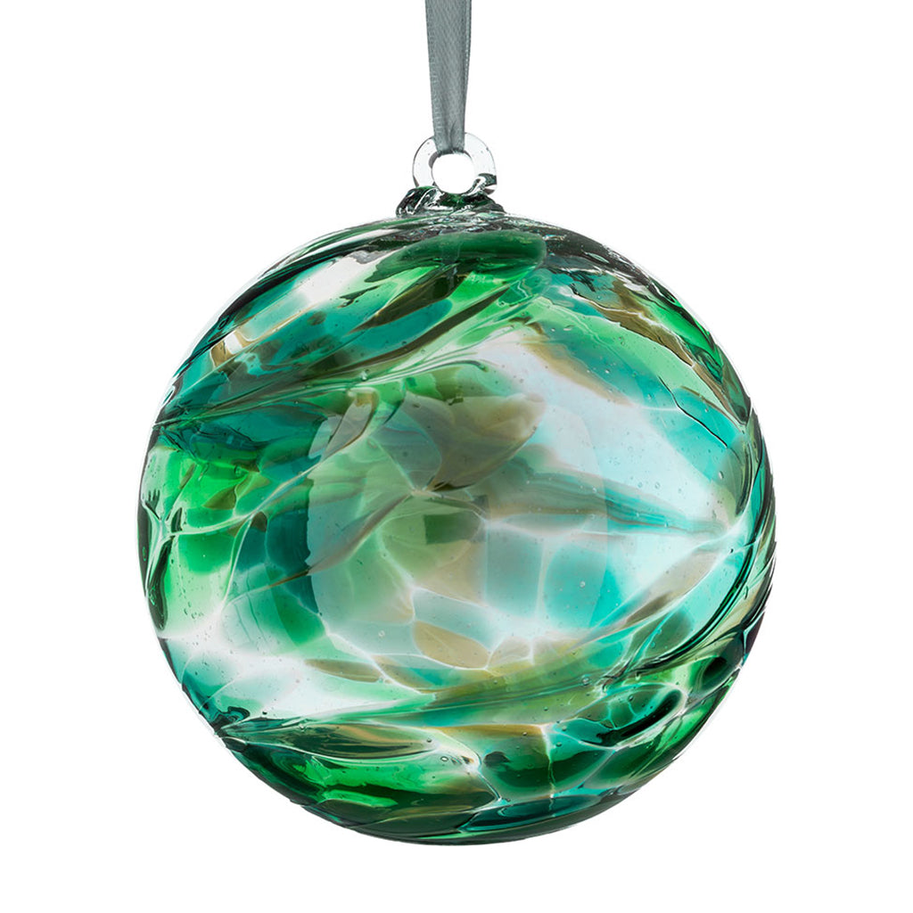 10cm Friendship Ball - Unlabelled - Sienna Glass