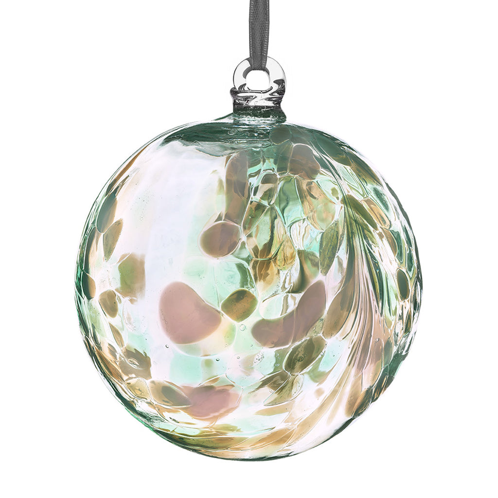 10cm Friendship Ball - Unlabelled - Sienna Glass