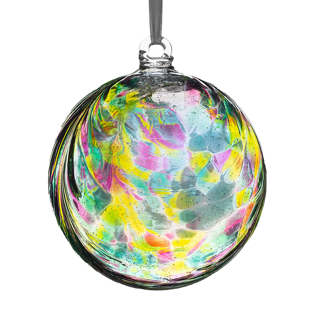 10cm Friendship Ball - Unlabelled - Sienna Glass