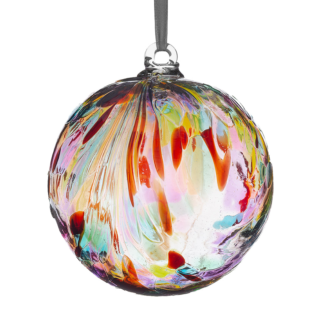 10cm Friendship Ball - Unlabelled - Sienna Glass