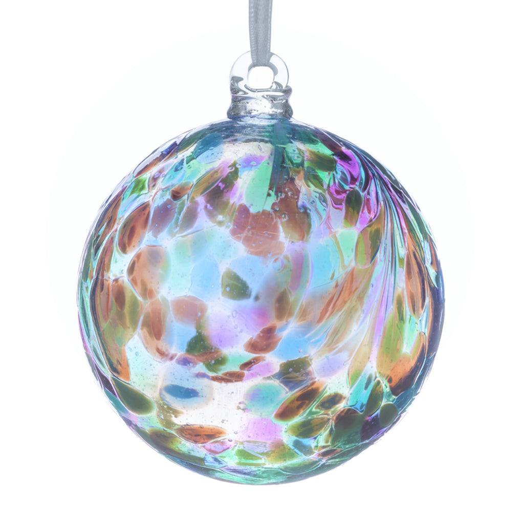 10cm Friendship Ball - Unlabelled - Sienna Glass