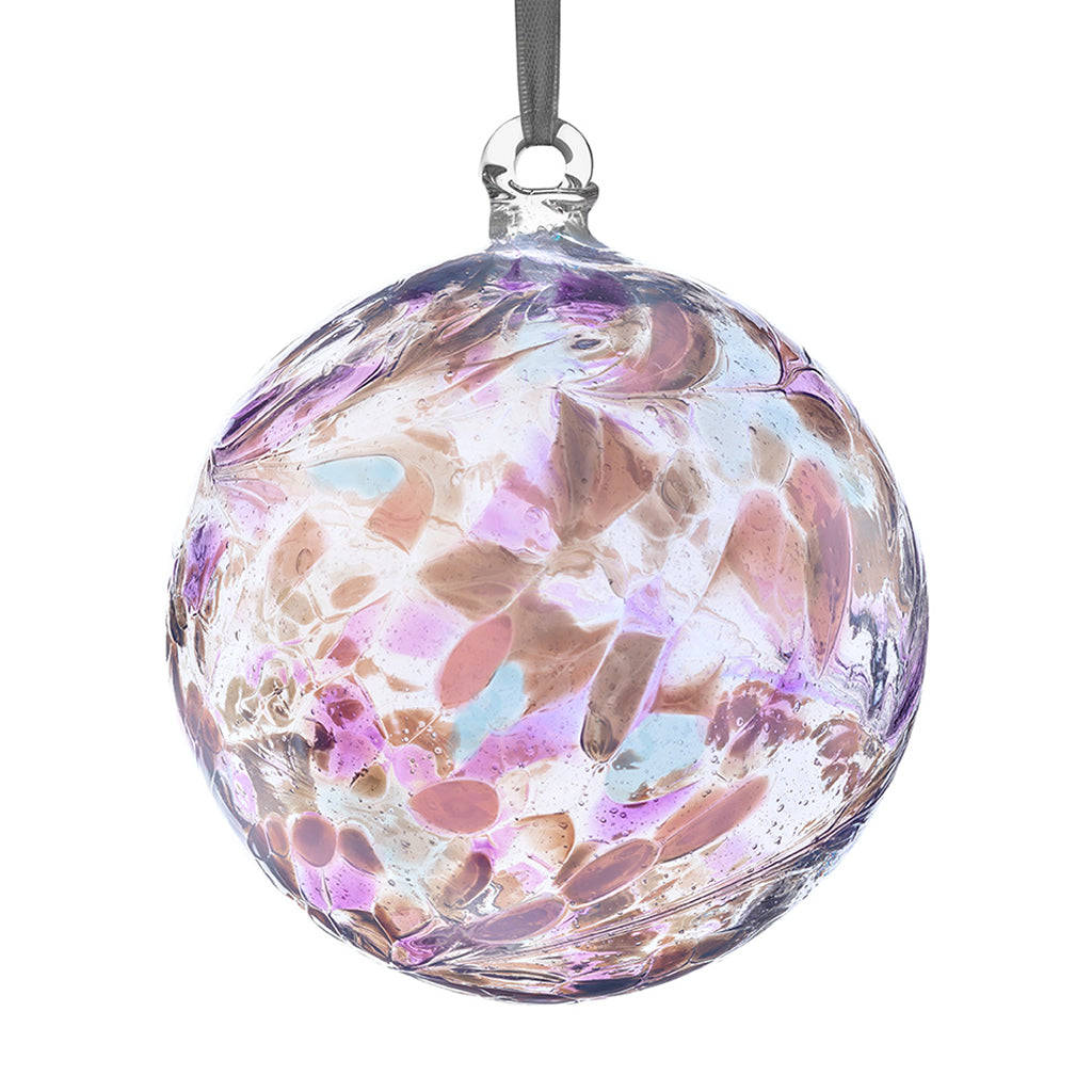10cm Friendship Ball - Unlabelled - Sienna Glass