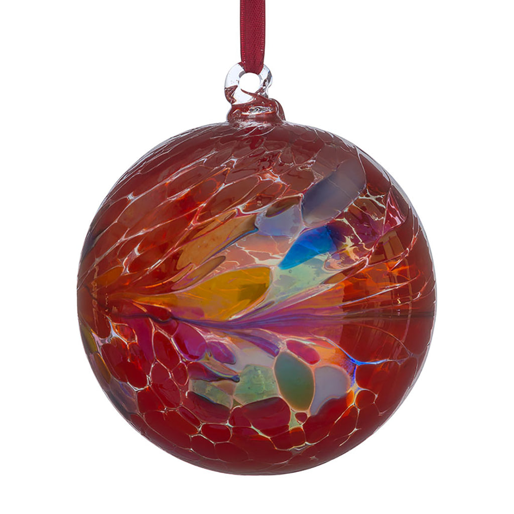 10cm Friendship Ball - Unlabelled - Sienna Glass