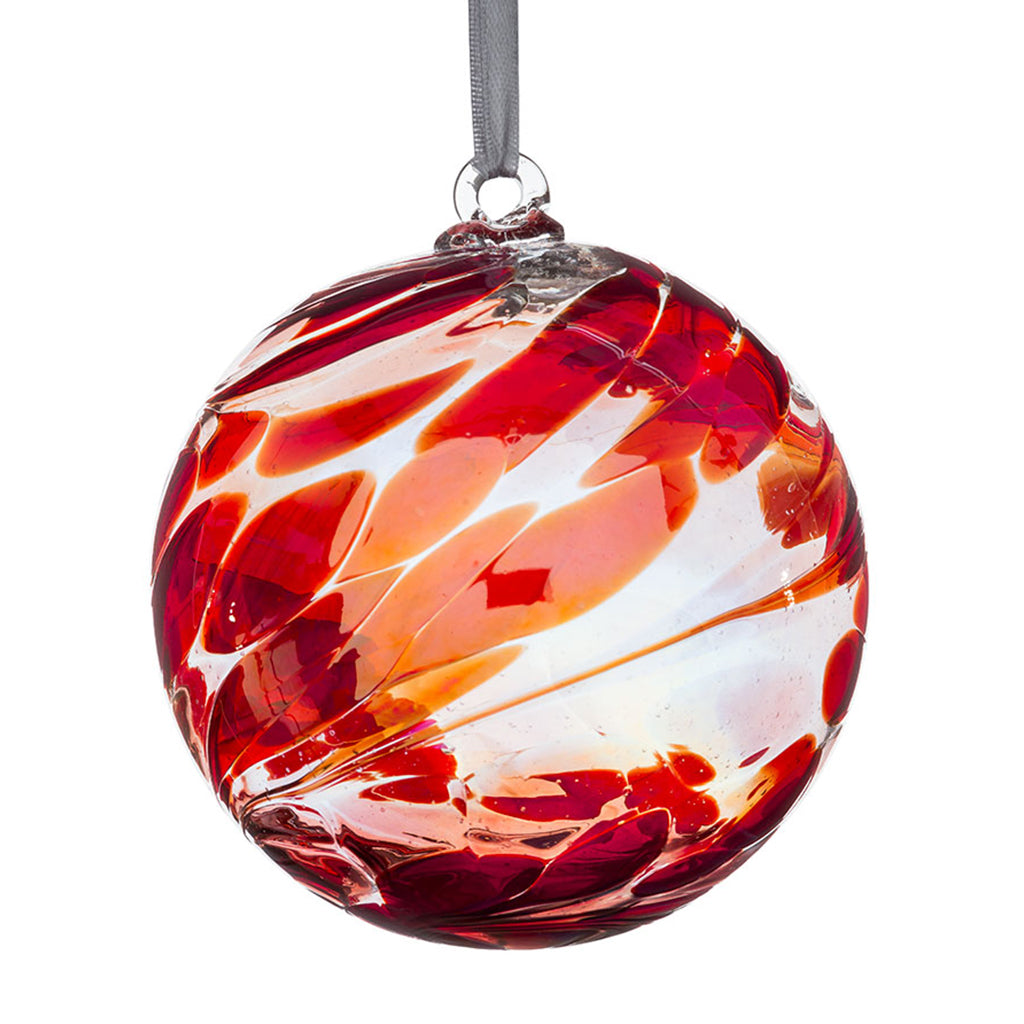 10cm Friendship Ball - Unlabelled - Sienna Glass