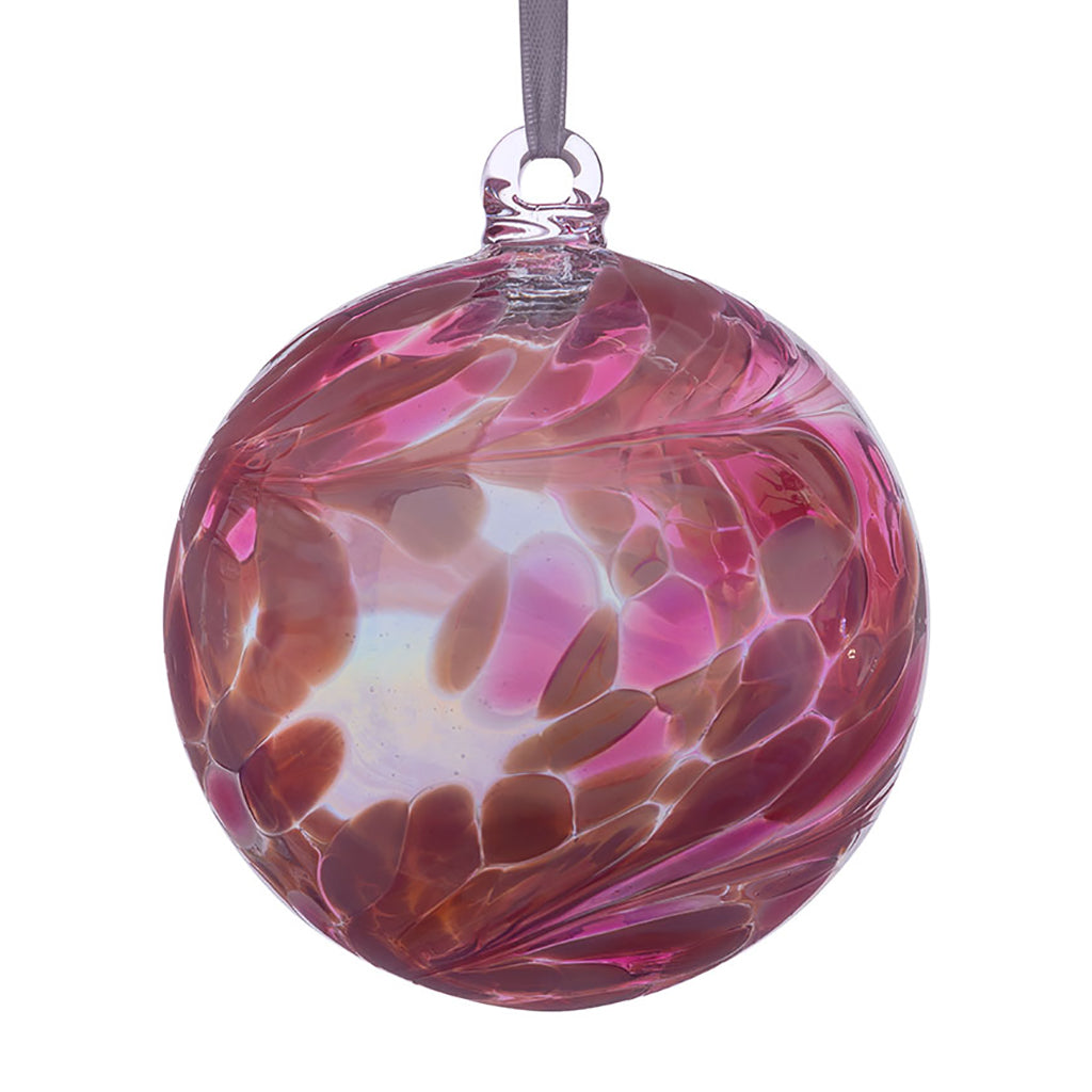 10cm Friendship Ball - Unlabelled - Sienna Glass