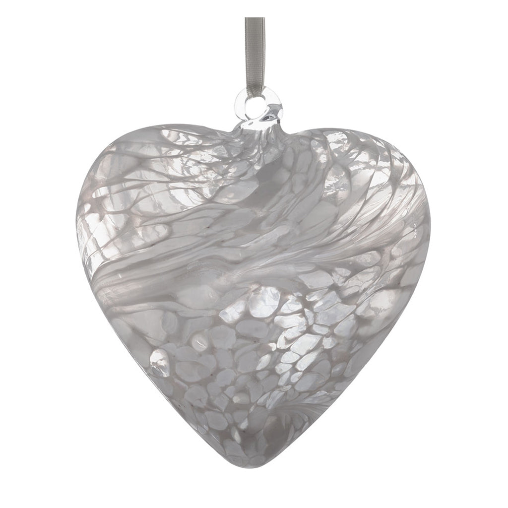 8cm Friendship Hearts - Unlabelled - Sienna Glass
