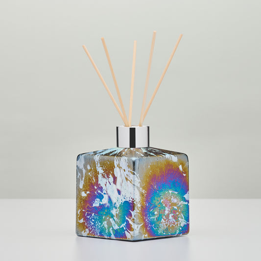 Reed Diffuser - Square - Pastel Silver