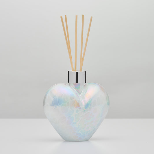 Reed Diffuser - Heart - White