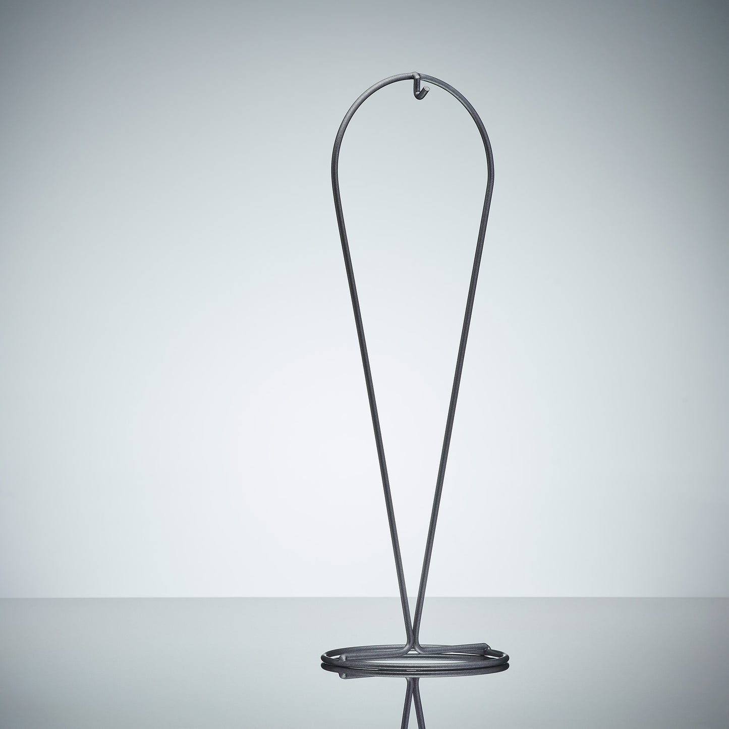 Droplet Display Stand - Silver - Sienna Glass