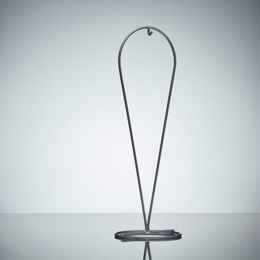 Droplet Display Stand - Silver - Sienna Glass