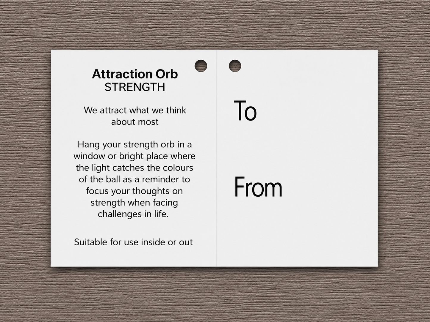 10cm Attraction Orb - Strength