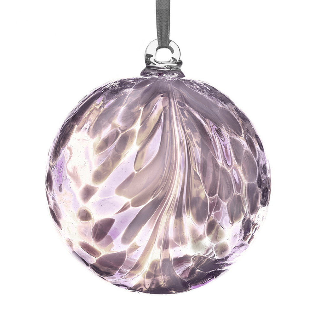 10cm Friendship Ball - Feather Violet