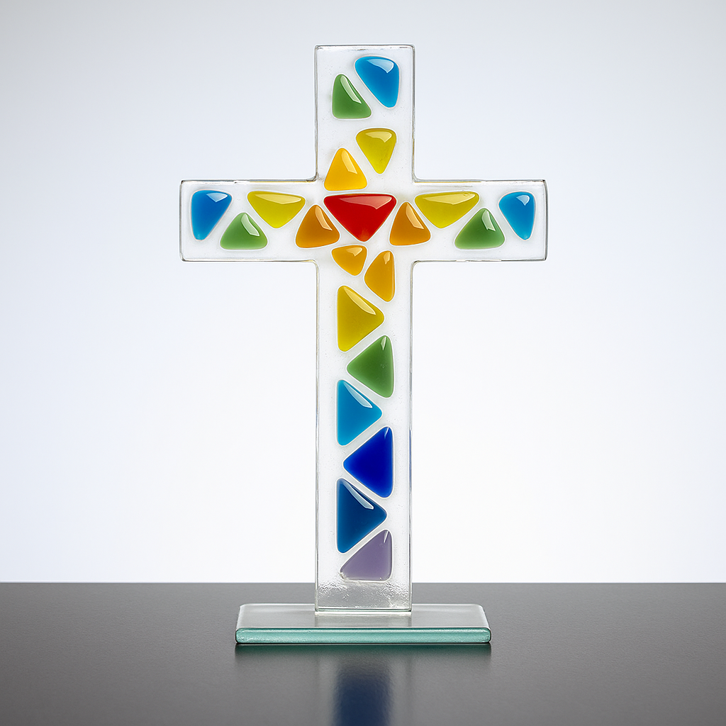 Standing Cross - Multicoloured Two