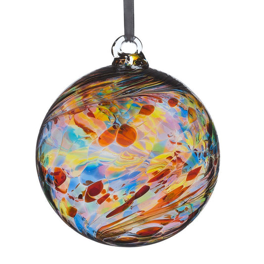 8cm Friendship Ball - Multicoloured - Sienna Glass