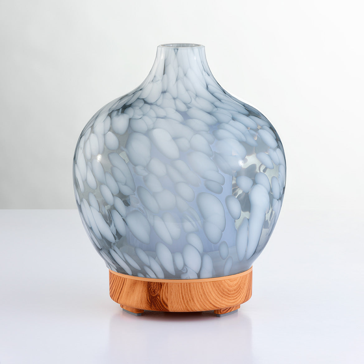 Atomiser Aroma Diffuser - Silver - Sienna Glass