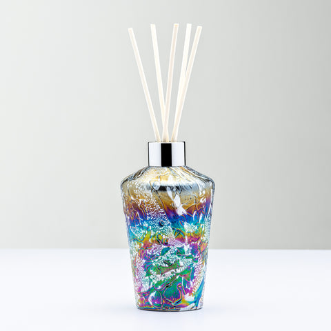 Reed Diffuser - Flute - Pastel Silver | Sienna  Glass 
