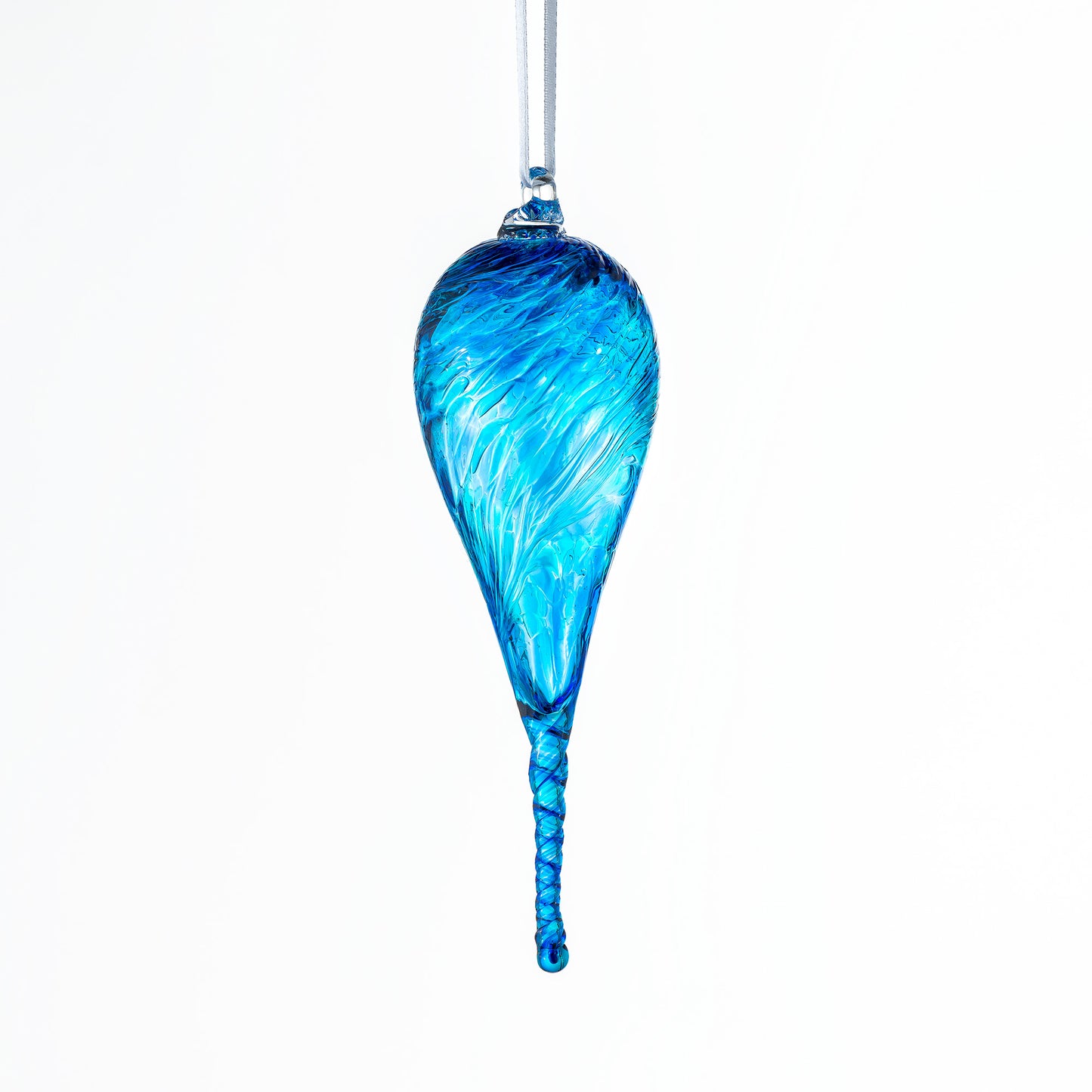 16cm Friendship Droplet - Pixie - Sienna Glass