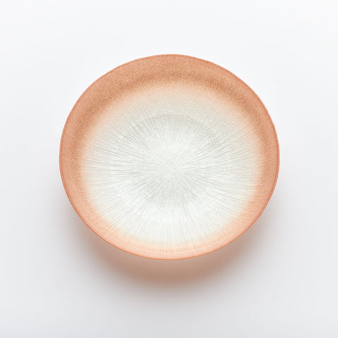 30cm Glass Bowl - Copper | Sienna  Glass 