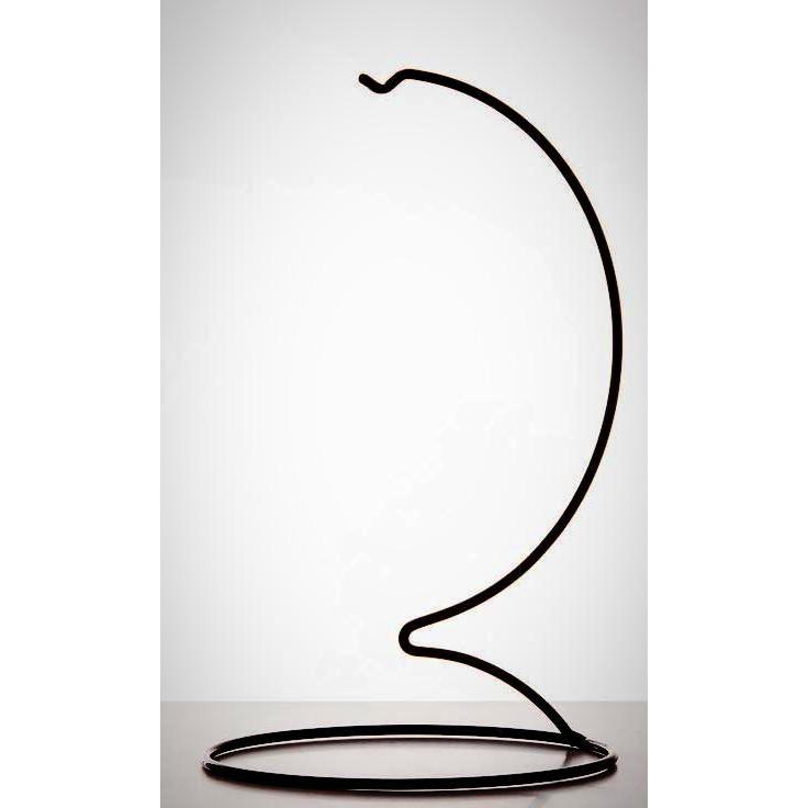 Display Stand - Large - Black - Sienna Glass