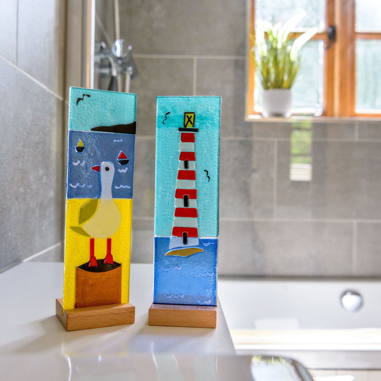 HANDPAINTED GLASS