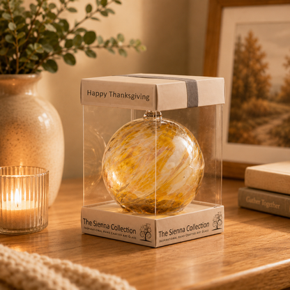 10cm Friendship Ball - Happy Thanksgiving