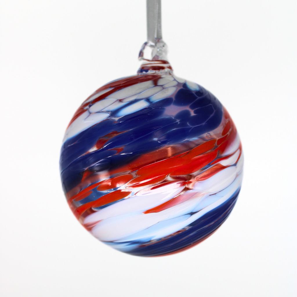 10cm Friendship Ball - Red, White and Blue
