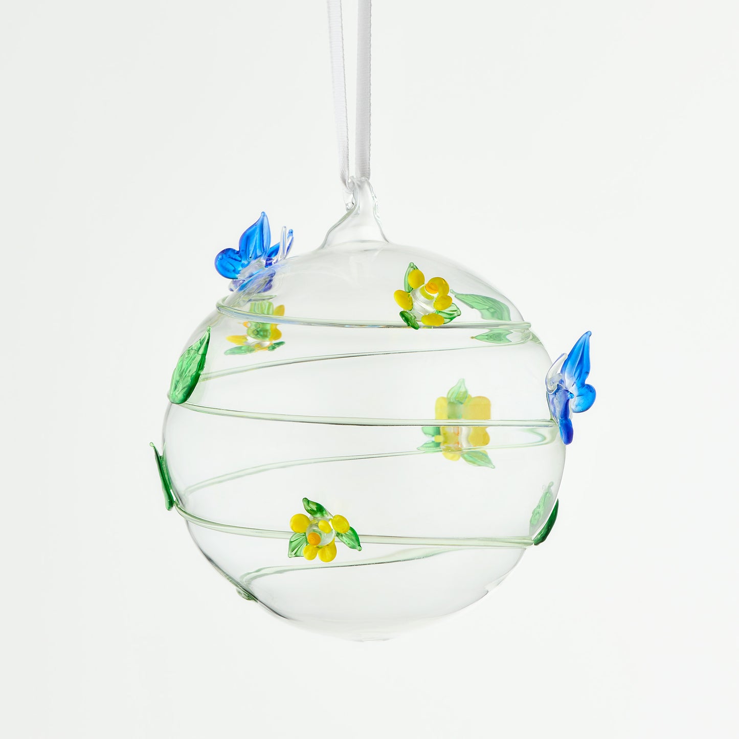10cm Glass Globe - Wildlife Collection - Butterfly