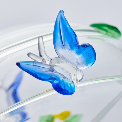 10cm Glass Globe - Wildlife Collection - Butterfly