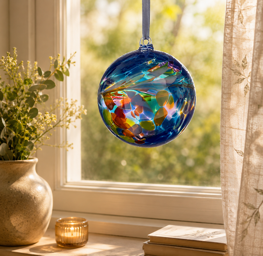 10cm Friendship Ball - Primary Blue