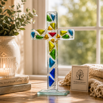 Standing Cross - Multicoloured Two