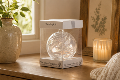 10cm Friendship Ball - 60th Wedding Anniversary - Diamond