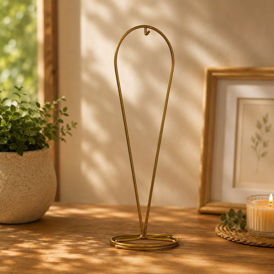 Droplet Display Stand - Gold