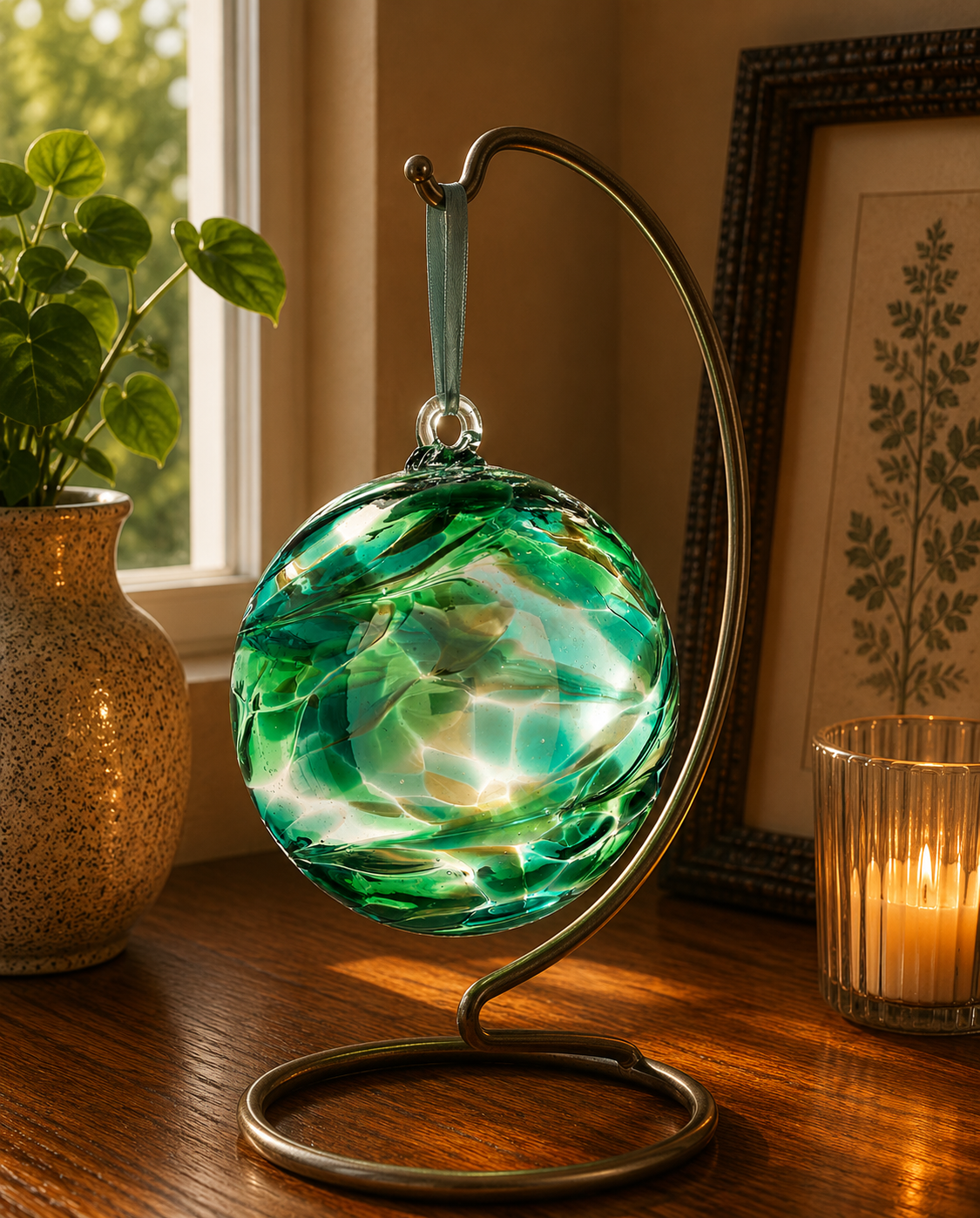 10cm Friendship Ball - Emerald