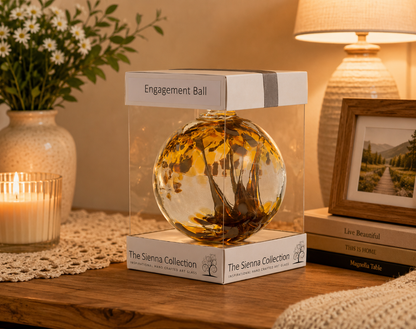 10cm Spirit Ball - Engagement - Pastel Gold