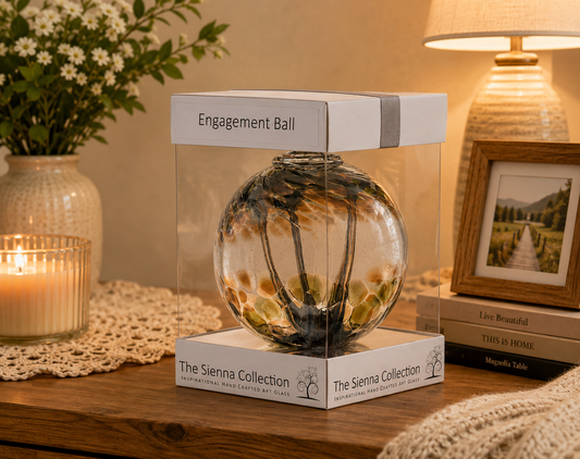 10cm Spirit Ball - Engagement - Pastel Silver