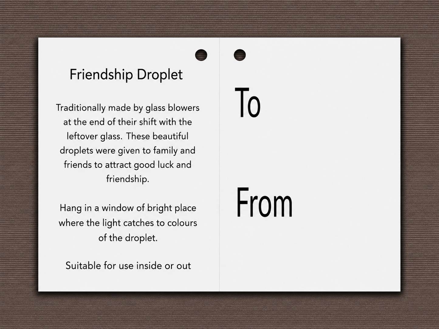 16cm Friendship Droplet - Mermaid
