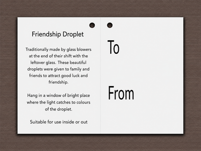 16cm Friendship Droplet - Mermaid
