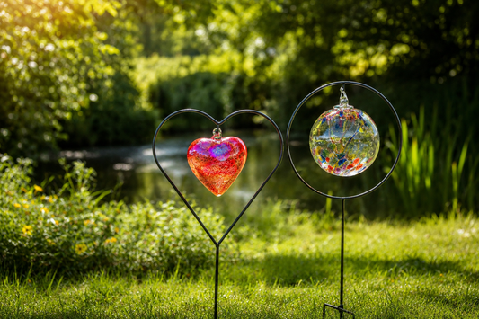 Garden Display Stand - Heart Shaped