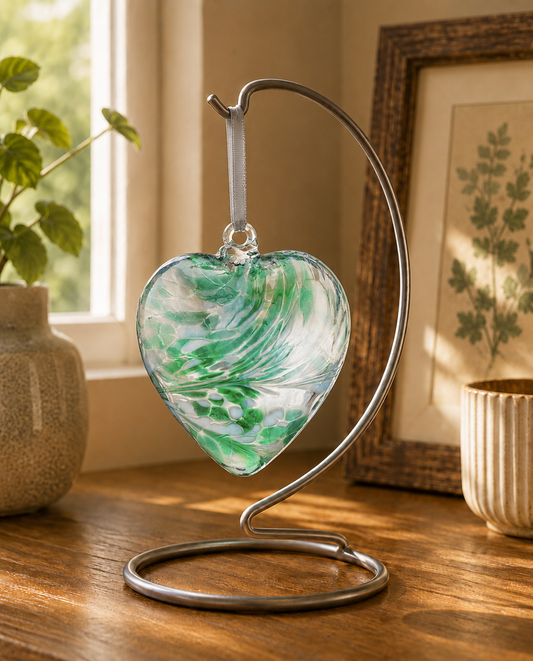 12cm Friendship Heart - Green - NEW!