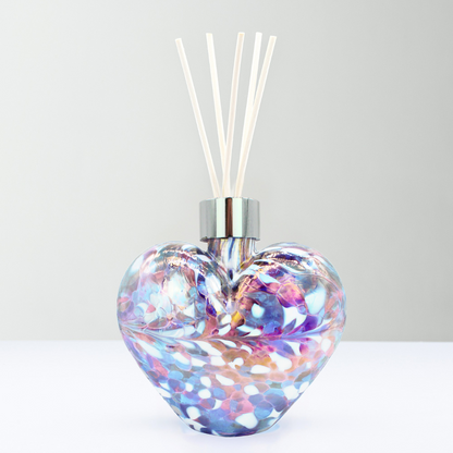 Reed Diffuser - Heart - Blue and Pink