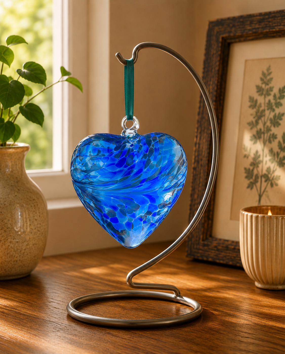 12cm Friendship Heart - Blue