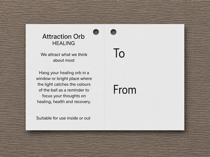 10cm Attraction Orb - Healing