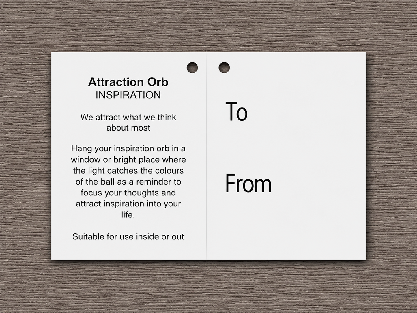10cm Attraction Orb - Inspiration