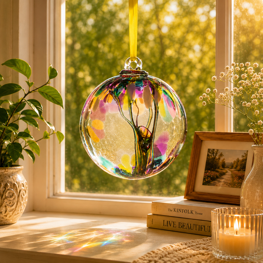 15cm Spirit Ball - Multicoloured Pink
