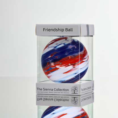 10cm Friendship Ball - Red, White and Blue