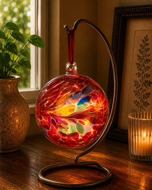 10cm Friendship Ball - Primary Red