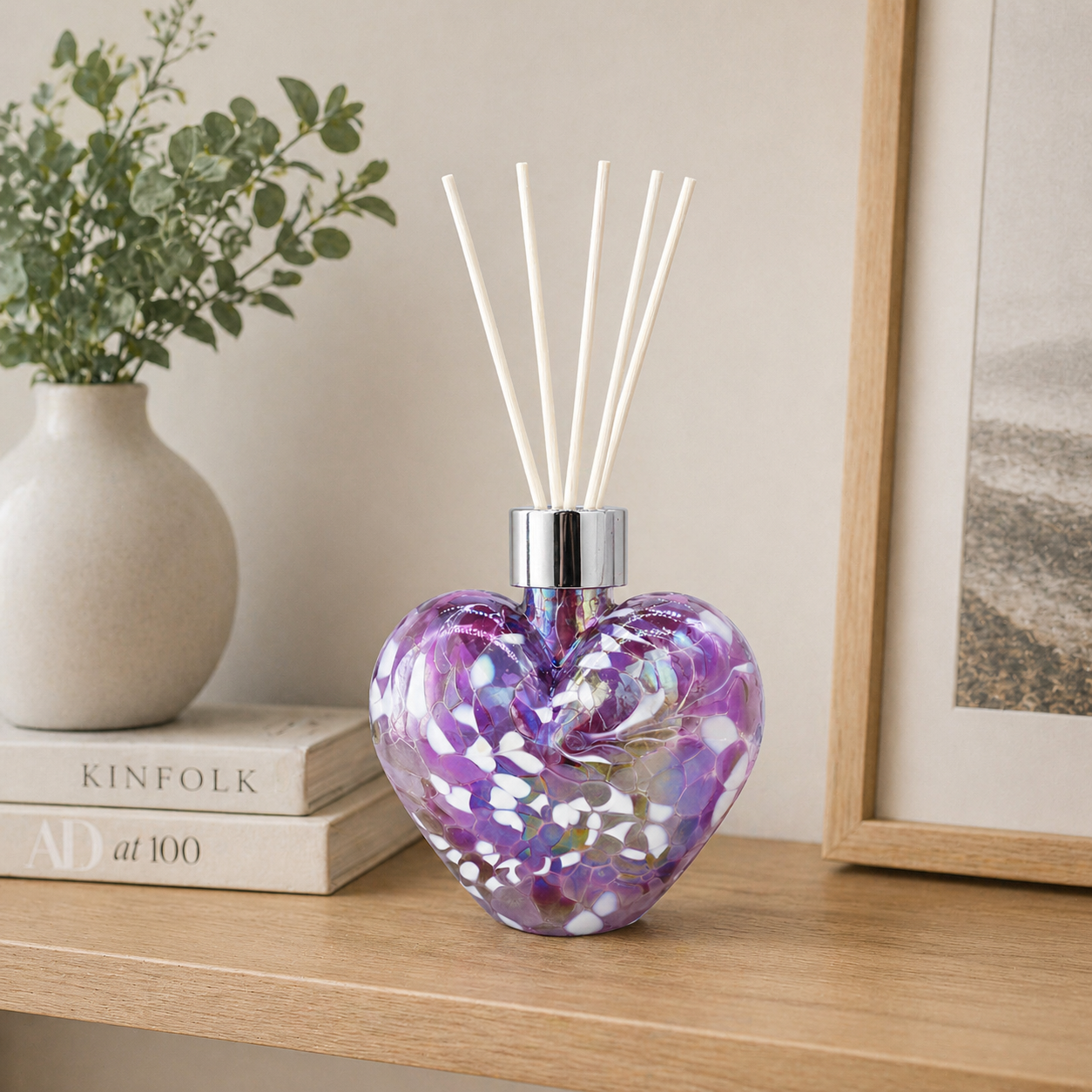 Reed Diffuser - Heart - Violet