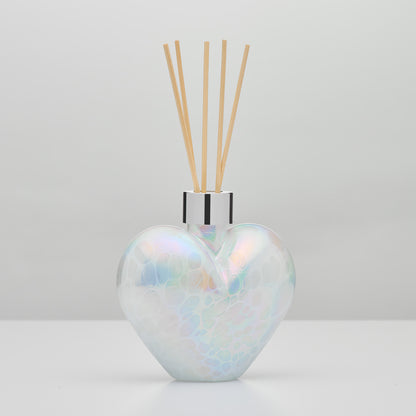 Reed Diffuser - Heart - White