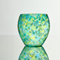 Self Watering Plant Pot Blue Green - Sienna Glass